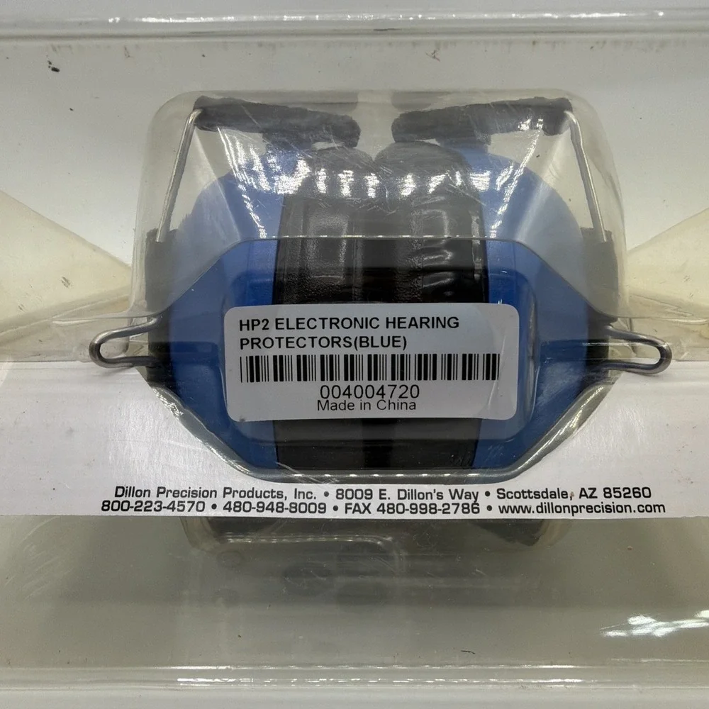 Dillon HP-2 Folding Hearing Protector NRR 21. New In Box.